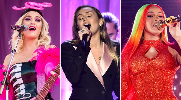 Katy Perry, Miley Cyrus, Cardi B drop new songs