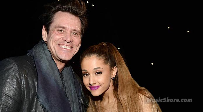 Ariana Grande worked with her idol Jim Carrey